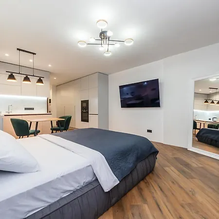 Apartment люкс на бориспільській жк олімпік парк, генератор на будинку